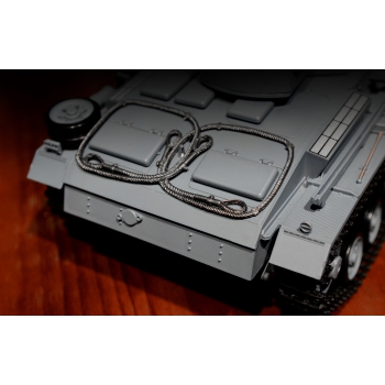 Ferngesteuerter Panzer ASG/IR/Sound/Rauch 1:16 Deutscher Panzerkampfwagen III (PzKpfw III) Ausf.L.SD.KFZ.141-1 RTR 2,4Ghz - Heng Long 3848-1U (S)